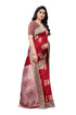 Vasthrlay Printed Kesar Blue Free Ethnic Wear