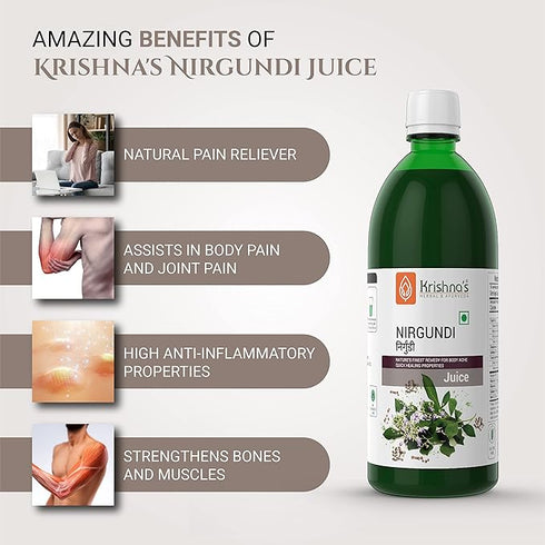 Krishna'S Herbal & Ayurveda Nirgundi Juice