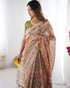 Vasthrlay Handloom Geometric Multicolor Saree