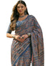 Vasthrlay Printed Yellow Saree