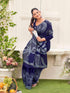 Vasthrlay Womens Abstract Unstitched Off White Saree