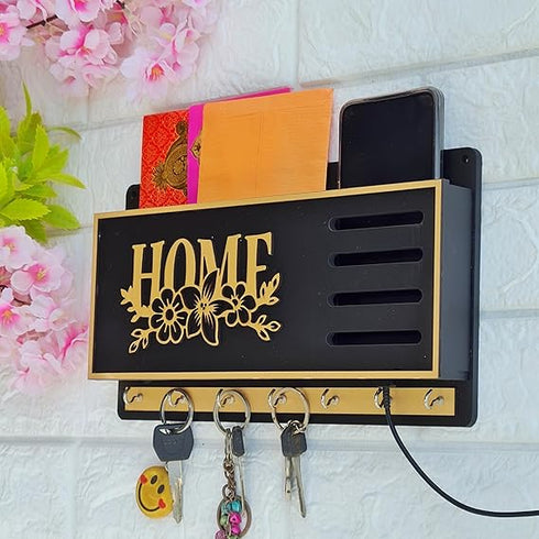 D Unique Home Decor Attractive Premium Wooden Key Holder