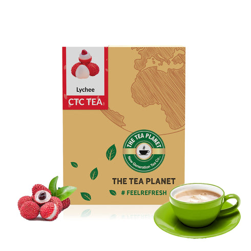 The Tea Planet Lychee Flavored CTC Tea