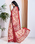 Vasthrlay Georgette Printed Unstitched Multicolor Saree