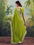 Vasthrlay Georgette Embroidery Rani Saree