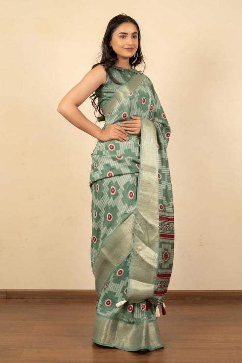 Vasthrlay Fashion Cotton Printed Ethnic Wear