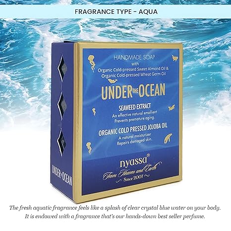 Nyassa Under the Ocean Natural Bathing Handmade Soap
