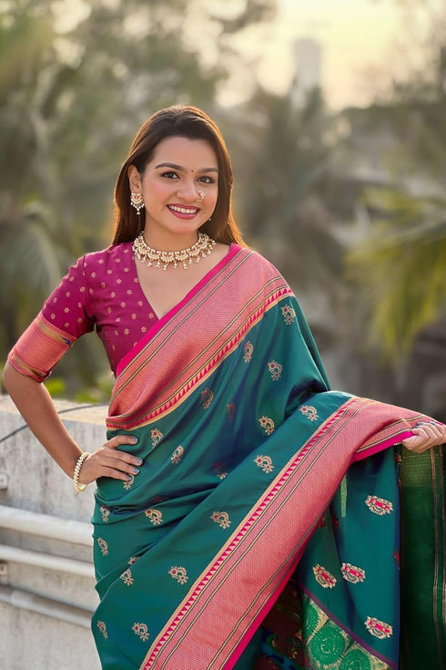 Vasthrlay Paithani Kanjivaram Sarees Ethnic Wear