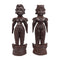 Marapachi Wooden Male and Female Pair Dolls