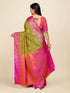 Vasthrlay Banarasi Mehendi Ethnic Wear