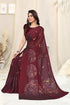 Vasthrlay Fashion Chiffon Printed Dusty Ethnic Wear