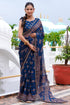 Vasthrlay Fashion Georgette Geometric Printed Ethnic Wear
