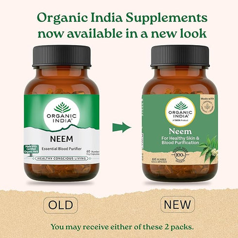 Organic India Neem Veg Capsules