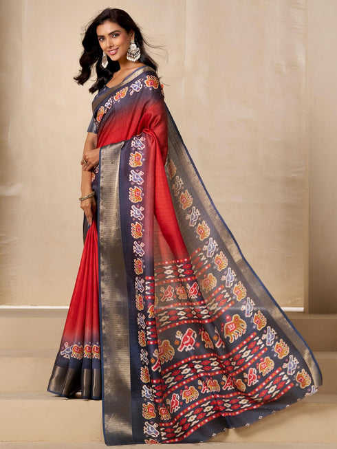 Vasthrlay Cotton Border Saree