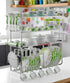 L Livilon Wall Mount Kitchen Utensils Dish Rack