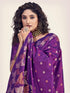 Vasthrlay Banarasi Unstitched Saree
