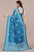 Vasthrlay Fashion Chiffon Printed Parrot Ethnic Wear