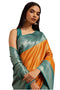 Vasthrlay Mustard Blend Woven