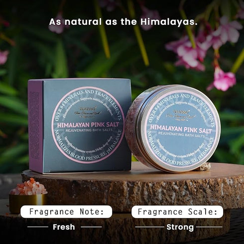 Nyassa Himalayan Pink Fragrant Bath Salt - 220 G