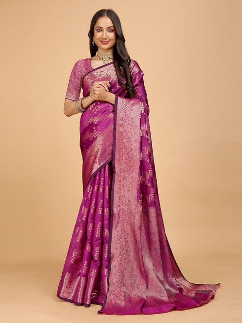Vasthrlay Organza Ethnic Wear