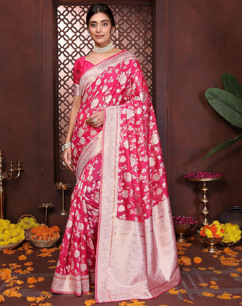 Vasthrlay Kanjivaram Banarasi Wedding Sari Az Ys Yasmin Saree