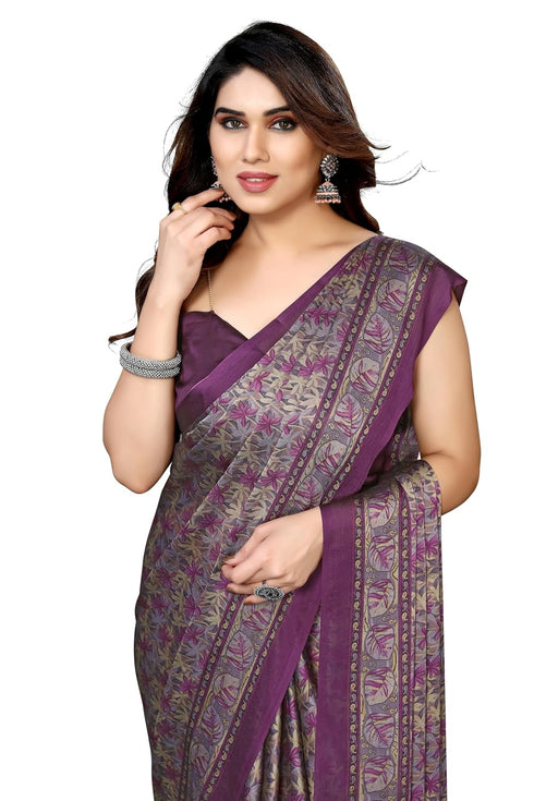 Vasthrlay Fashion Chiffon Printed Ethnic Wear