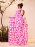Vasthrlay Georgette Printed Saree