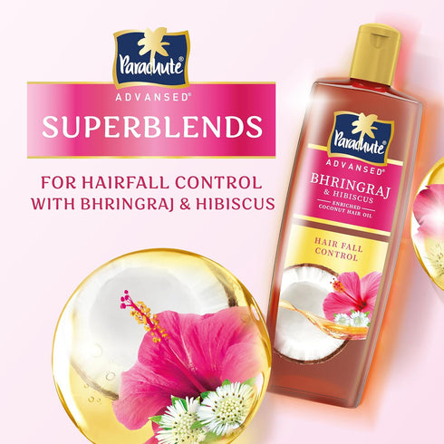 Parachute Advansed Bhringraj & Hibiscus enriched Coconut Hair Oil