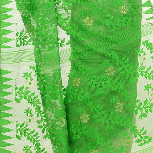 Vasthrlay Bengal Cotton `s Handloom Jamdani