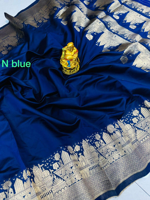 Vasthrlay Banarasi Border Saree