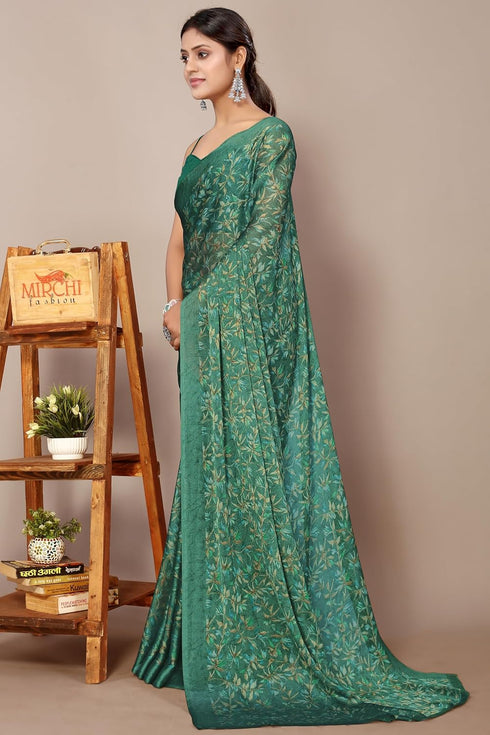 Vasthrlay Fashion Chiffon Printed Ethnic Wear