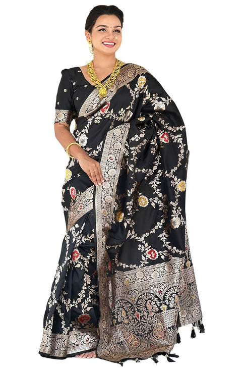 Vasthrlay Kanjivaram Blouse Purple Ethnic Wear