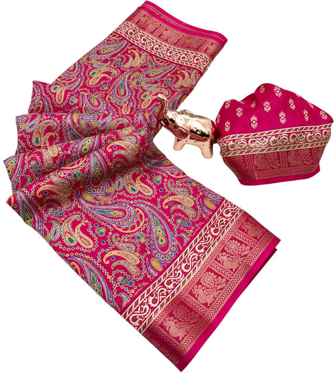 Vasthrlay Kalamkari Saree Print