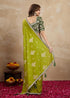Vasthrlay Jacquard Embroidery Unstitched Purple Ethnic Wear