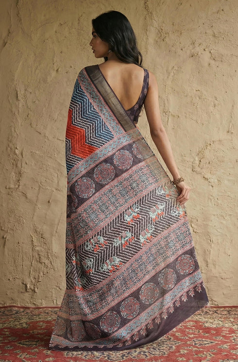 Vasthrlay Printed Saree