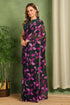 Vasthrlay Fashion Chiffon Printed Red Ethnic Wear