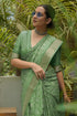Vasthrlay Fashion Handloom Printed Dusty Ethnic Wear