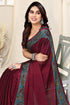Vasthrlay Fashion Chiffon Georgette Teal Ethnic Wear