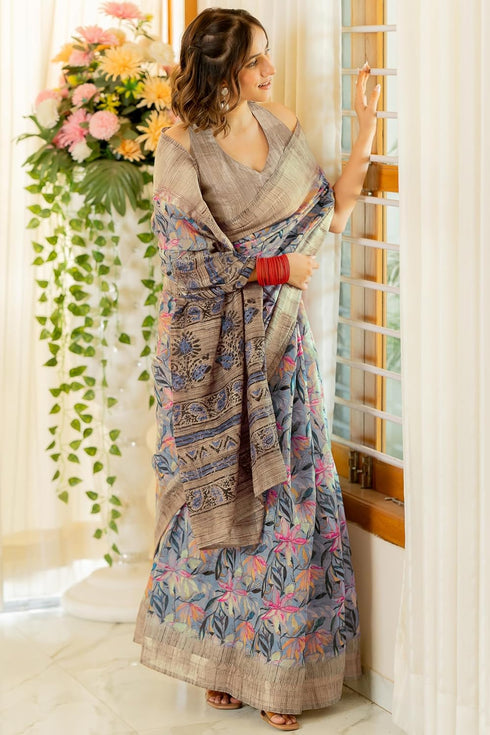 Vasthrlay Fashion Kalamkari Printed Ethnic Wear
