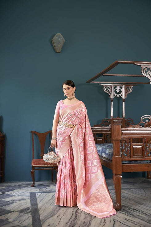 Vasthrlay Intricate Beautiful Embroidery Unstitched Saree