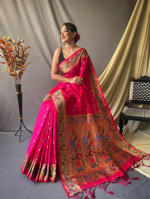 Vasthrlay Paithani Kanjivaram Sarees Ethnic Wear