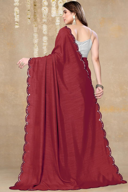 Vasthrlay Fashion Mirror Border Ethnic Wear