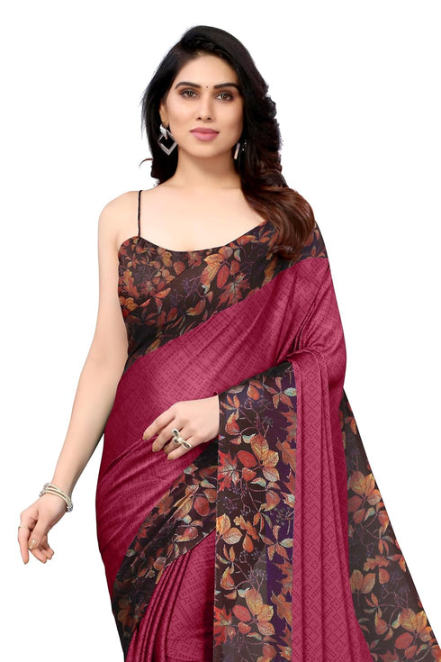 Vasthrlay Fashion Rhinestone Embellished Black Ethnic Wear