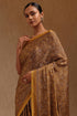 Vasthrlay Mustard Crepe Paisley