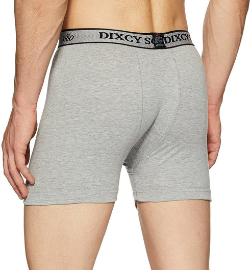 Dixcy Scott Cotton Plain/Solid Assorted Men's Trunk/Underwear - Pack of 4 (#Cross-Trunk-80 CM) (Color & Prints May Vary)