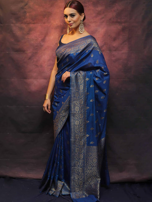 Vasthrlay Saree Kanjivaram Silk Pari Purple