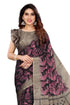 Vasthrlay Fashion Chiffon Georgette Beige Ethnic Wear