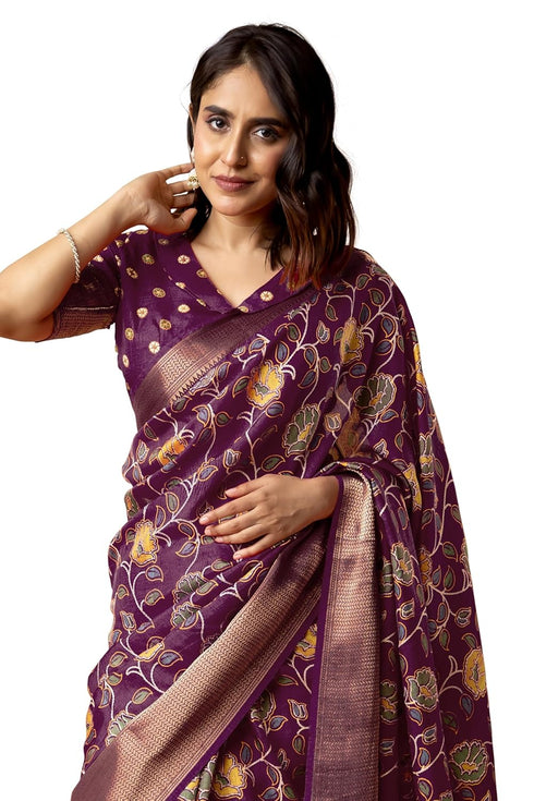 Vasthrlay Fashion Peacock Printed Ethnic Wear