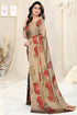 Vasthrlay Fashion Chiffon Printed Black Ethnic Wear