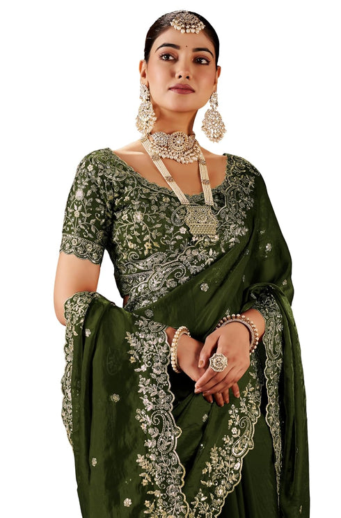 Vasthrlay Embroidered Traditional Embellished Applique Bollywood